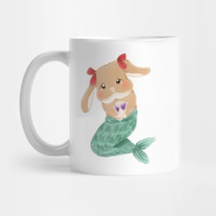 Bailey the Mermaid Bunny | Bunniesmee x Bailey Sean Claude Mug